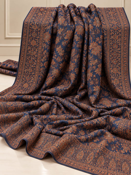 Pure Pashmina Kaani Work Shawl (KB-21Z)