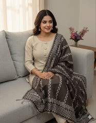 3 Pc Unstitched Dhanak Khaadi