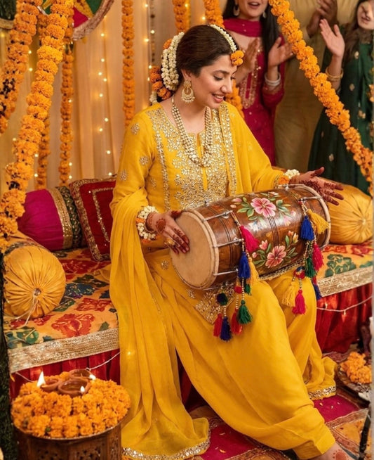 2 Pc Unstitched LCD Gotta Chiffon (KSB 2102A)