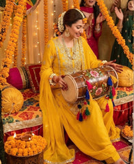 2 Pc Unstitched LCD Gotta Chiffon (KSB 2102A)