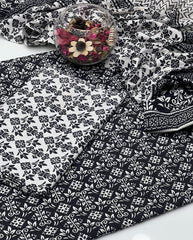 3 Pc Unstitched Cotton Ajrak (KSB2103A)