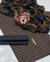 3 Pc Unstitched Soft Khaddi Lawn