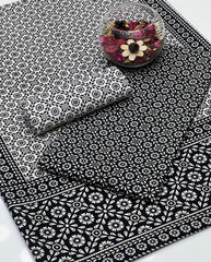3 Pc Unstitched Cotton Ajrak (KSB2103A)
