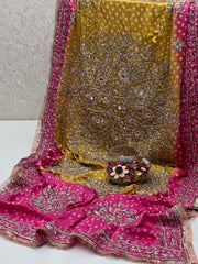 Pure Medium Silk Chunri Gotta Dupata