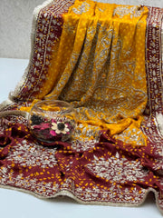 Pure Medium Silk Gotta Dupatta(KSB26)